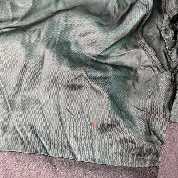 VTG US Army Overcoat Long Trench 36L Vietnam 1971 w/Liner Wool 8405-782-2896 - Picture 11 of 16